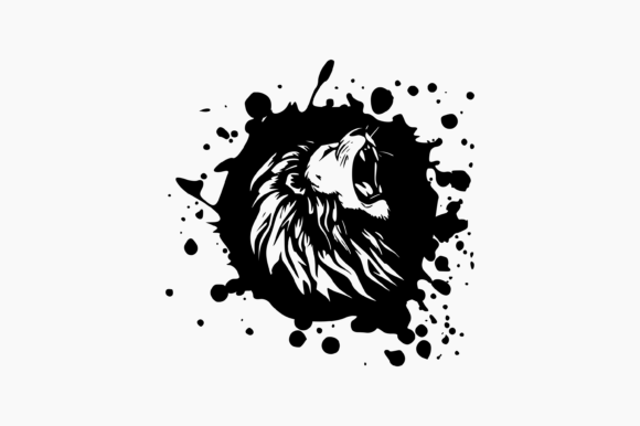 Download Lion Roar Splat Ink - Splat Collection