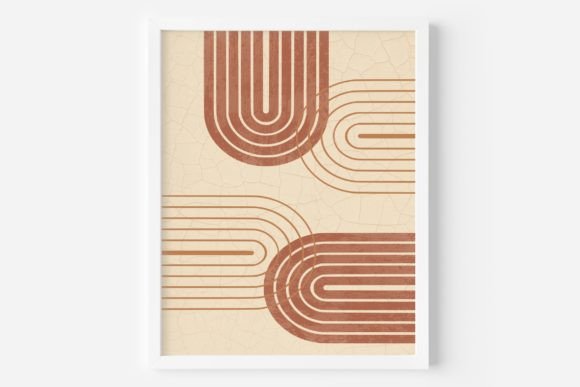Download Modern Abstract Wall Art, Rainbow Arch - Rainbow Collection
