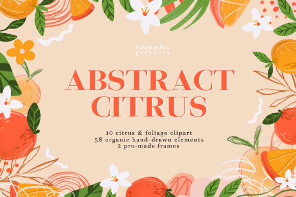 Download Abstract Citrus Clipart Organic Shapes - Organic shapes Collection
