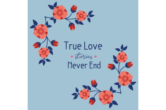 Download Elegant True Love Poster Template Design - Love poster Collection